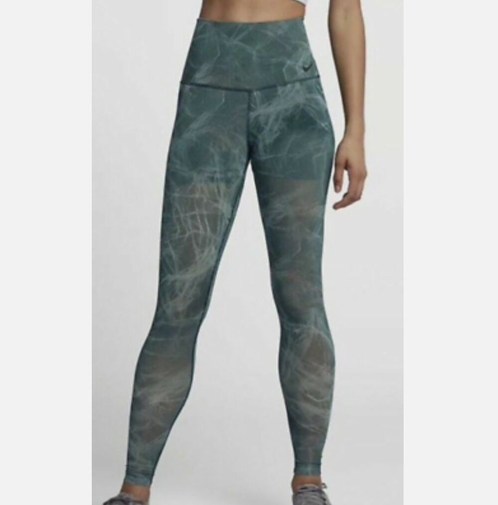 Nike (NWT) Womens Power Pocket Hyper Fit Mesh Tights Sz XL - High Rise